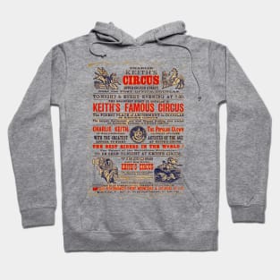 circus vintage playbill Hoodie